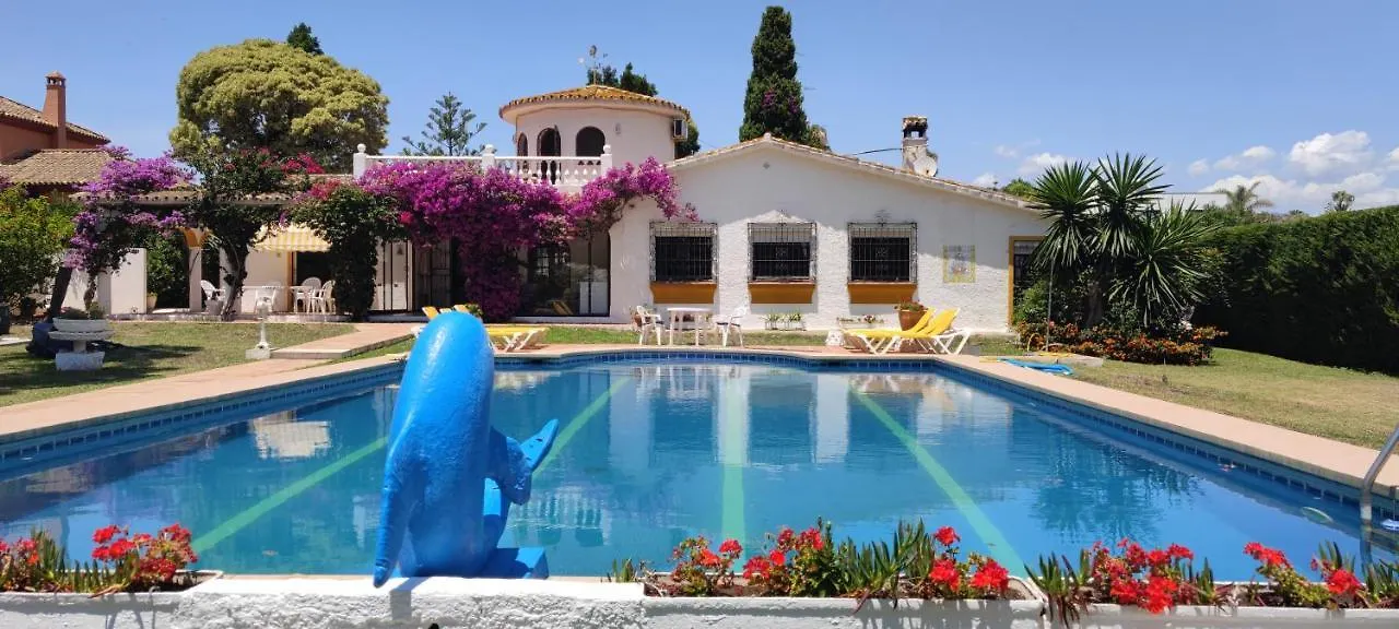 Spectacular Andalusian Villa Linda Vista Playa - Big Private Pool, Bbq & 2 Parking Marbellac